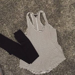 Banana Republic Tank Top Size S and leggings